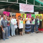 Trabajadoras y trabajadores del municipio capitalino en huelga